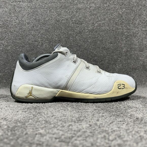 Jordan 23 Low Team 10/16 310083-102 Men’s Sz 10.5 White Leather Basketball Shoes main image 10